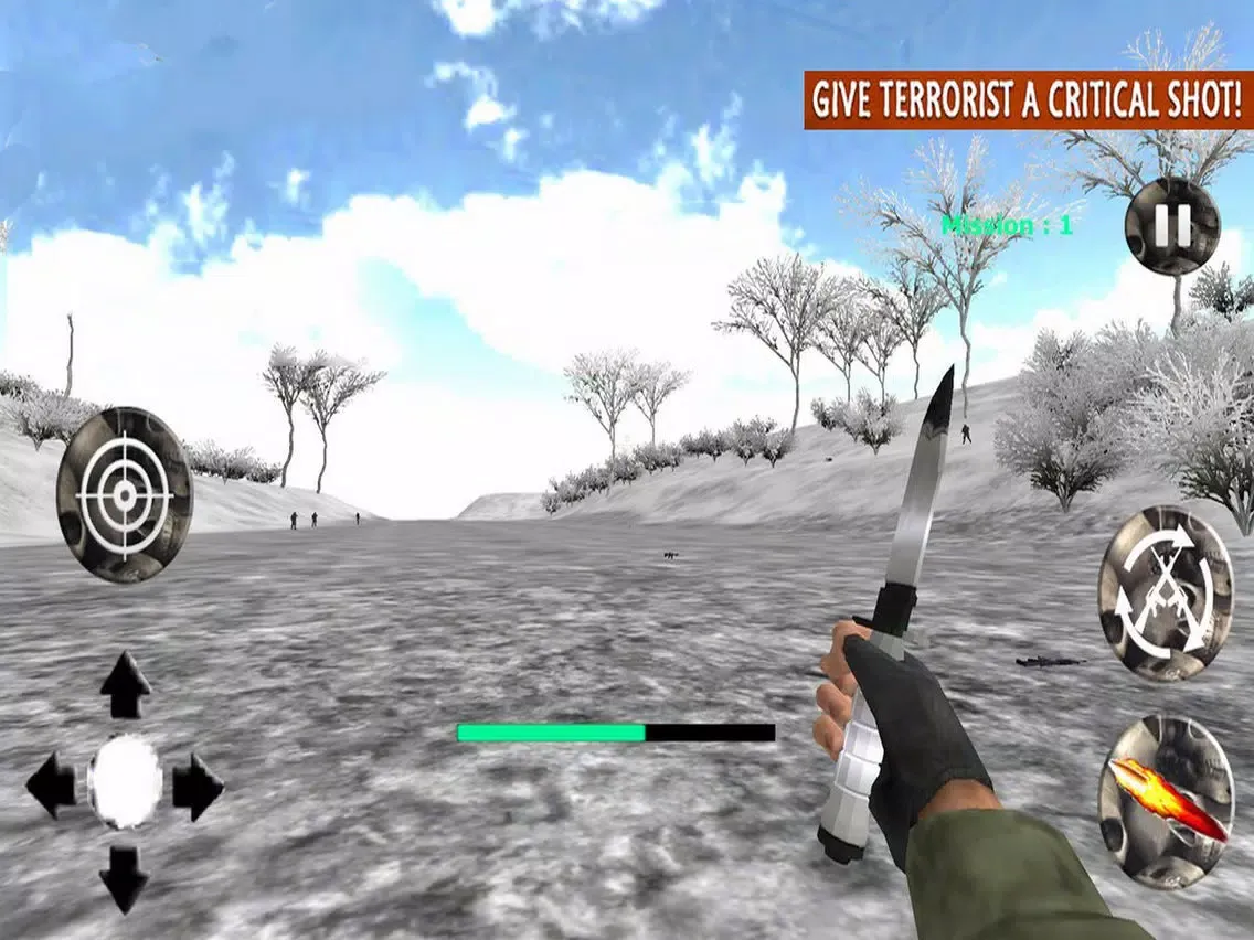 War Brave Sniper: Snow Mountai iPad  Ekran Görüntüleri