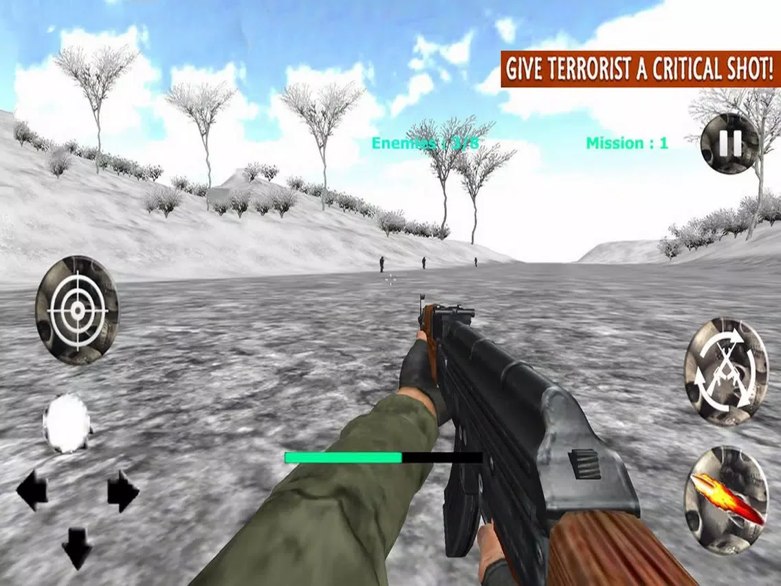 War Brave Sniper: Snow Mountai iPad  Ekran Görüntüleri