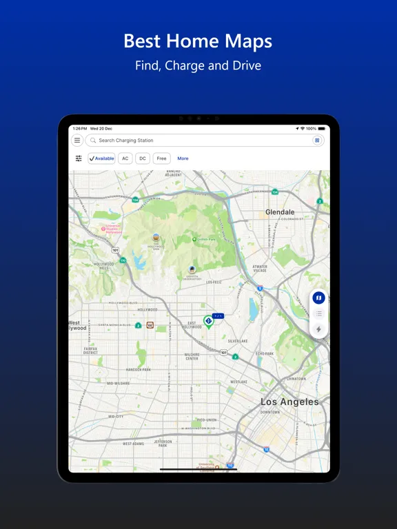 EV Charging Now iPad 应用截图