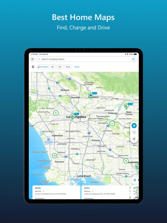 GIDDYUP EV CHARGING iPad  Ekran Görüntüleri