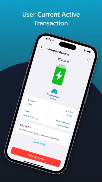 GIDDYUP EV CHARGING Ekran Görüntüleri