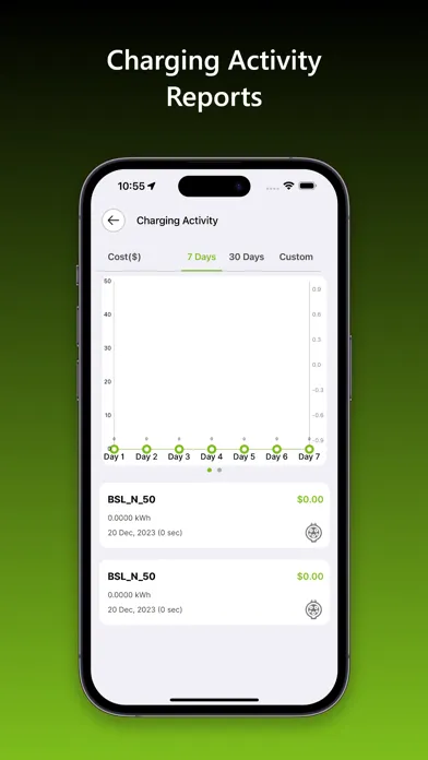 Zrzuty ekranu GRAVITI EV CHARGING