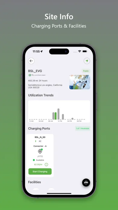 Tangkapan skrin Tellus Power Green