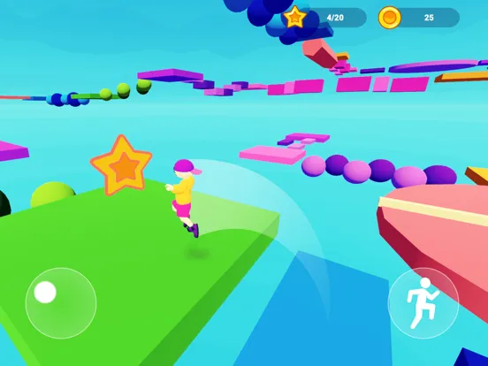 Zrzuty ekranu Obby Parkour 3D: Run Only Up iPad 