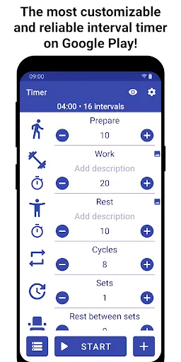 Tabata Timer: Interval Timer Screenshots