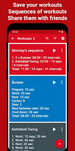 Tabata Timer: Interval Timer Screenshots