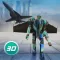 Evil Mutant Robot Plane Attack