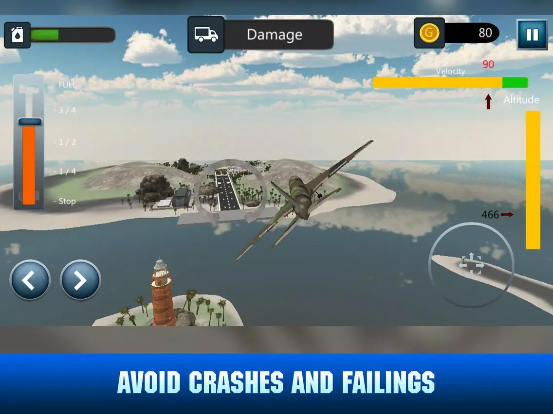 Cargo Army Plane Flight Sim 3D iPad  Screenshots