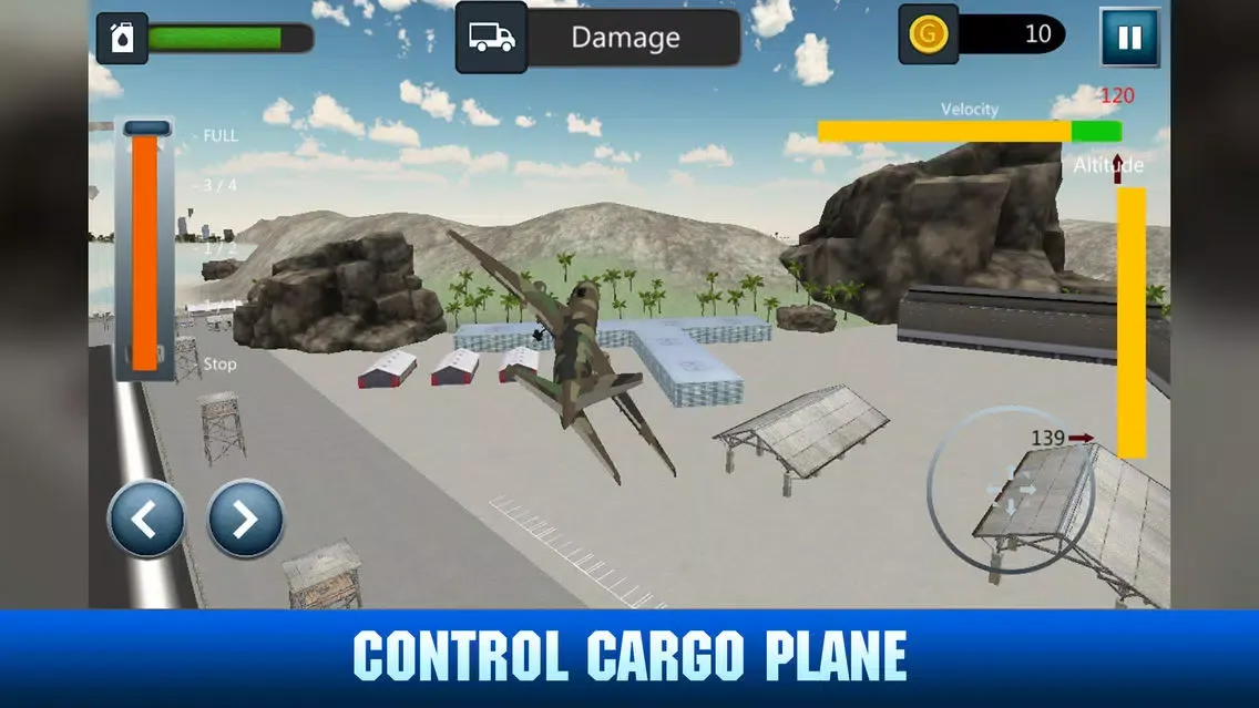 Cargo Army Plane Flight Sim 3D Screenshots