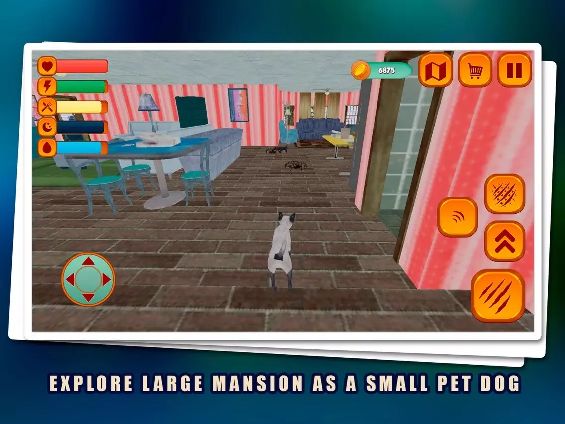Capturas de tela do Chihuahua Puppy Pet Simulator iPad 