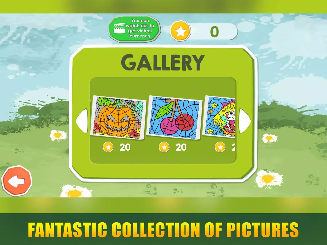 Coloring Book by Numbers iPad  স্ক্রিনশট