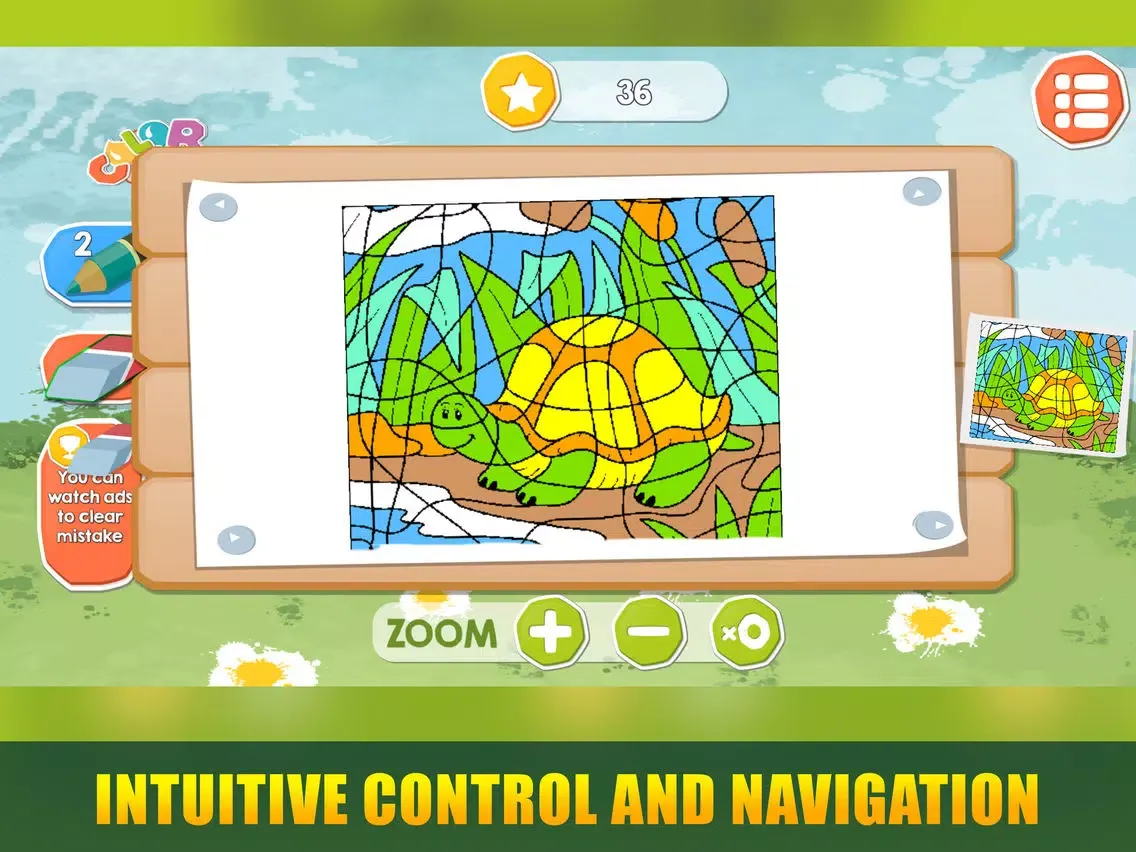 Coloring Book by Numbers iPad  স্ক্রিনশট