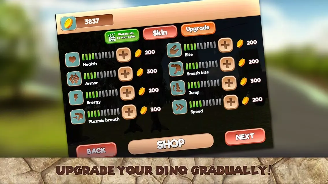Dinosaur T-Rex - City Attack Ekran Görüntüleri