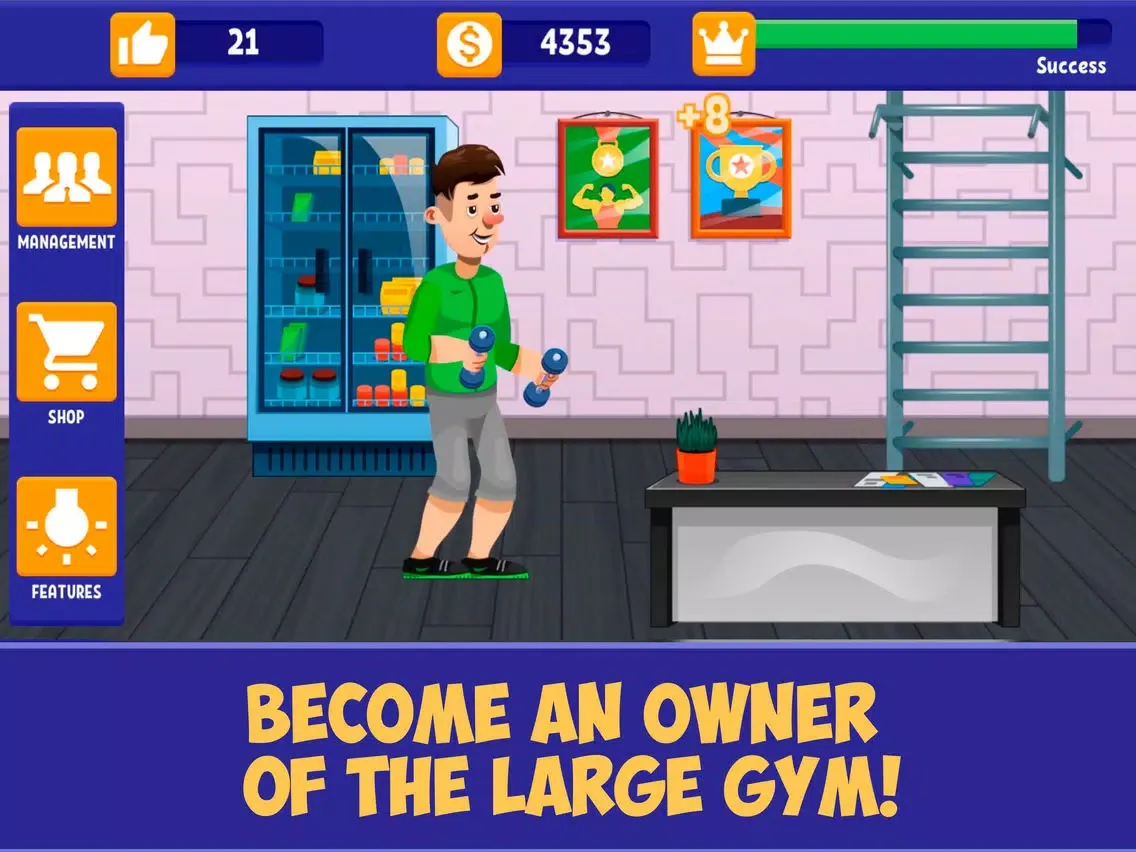 Gym Tycoon iPad  스크린샷