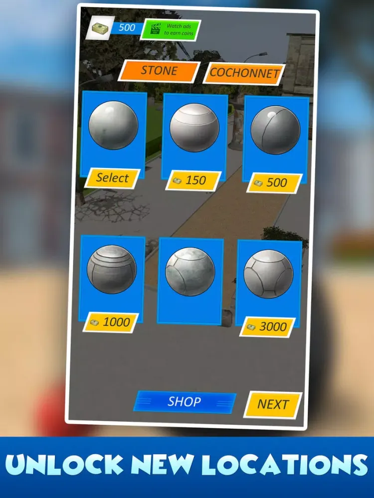 Zrzuty ekranu Petanque Simulator 2017 iPad 
