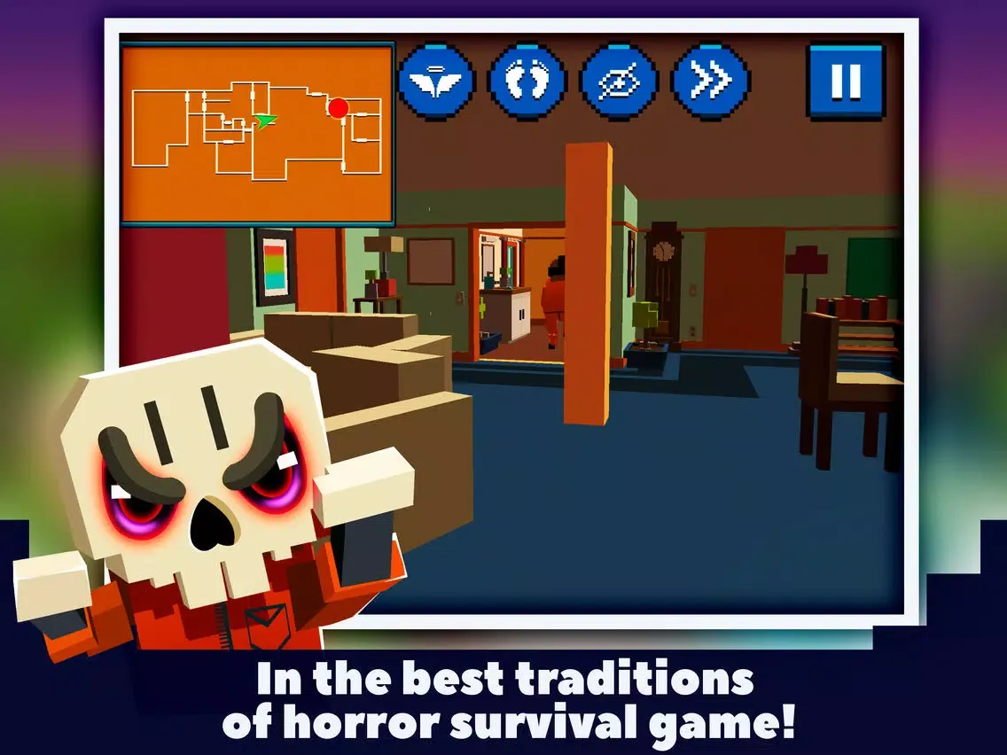 Skull Face - Horror Camp iPad  Screenshots