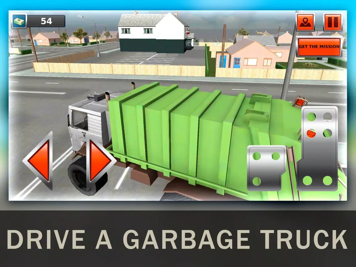Capturas de tela do Trash Truck Driving Simulator iPad 