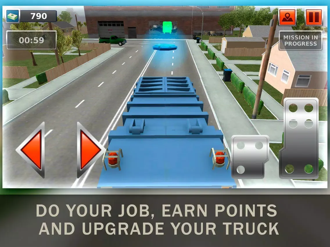Capturas de tela do Trash Truck Driving Simulator iPad 
