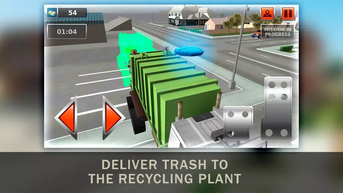Capturas de tela do Trash Truck Driving Simulator