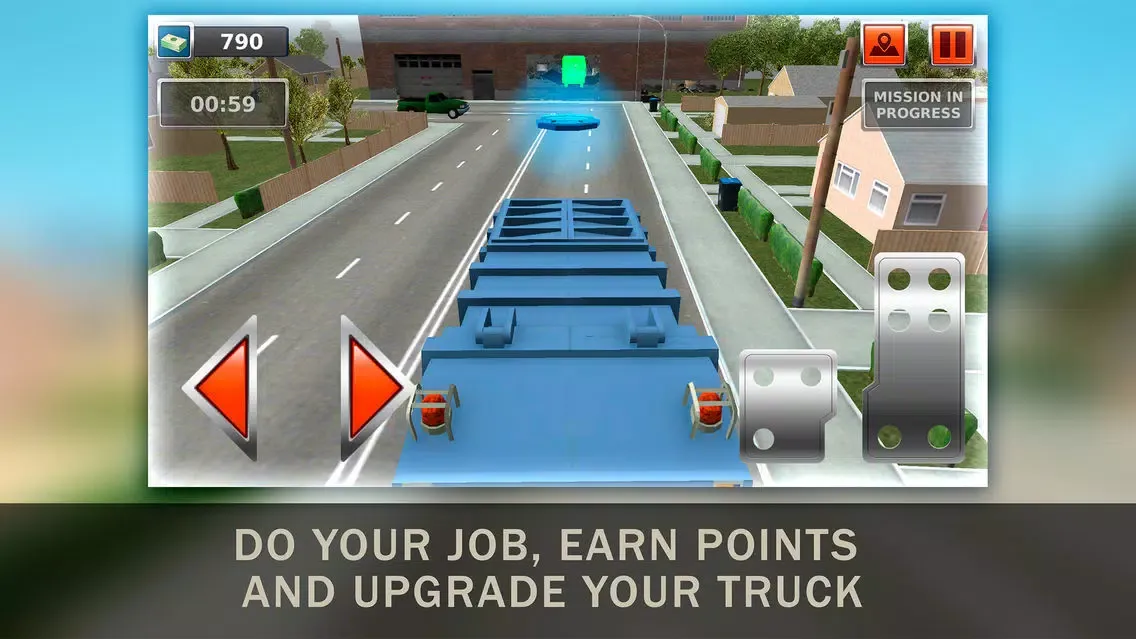 Capturas de tela do Trash Truck Driving Simulator