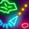 Glow Asteroids Shooter