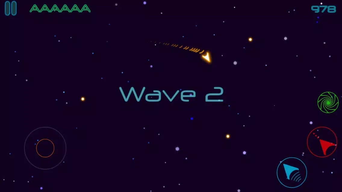 Glow Asteroids Shooter Screenshots