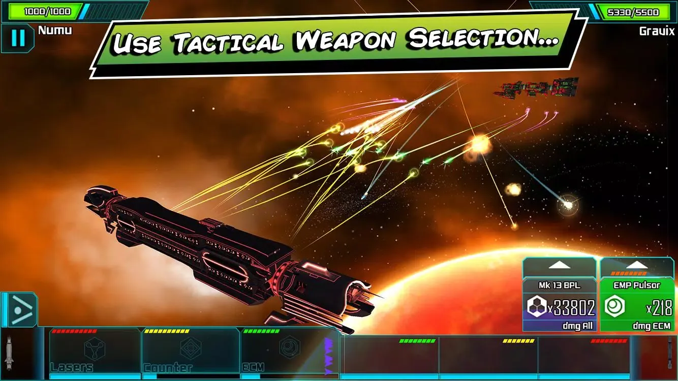 Capturas de tela do Tales of Honor: The Secret Fleet