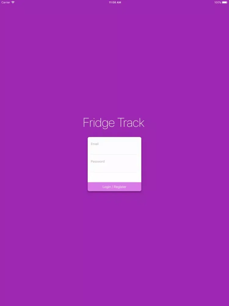 Скриншоты Fridge Track iPad 