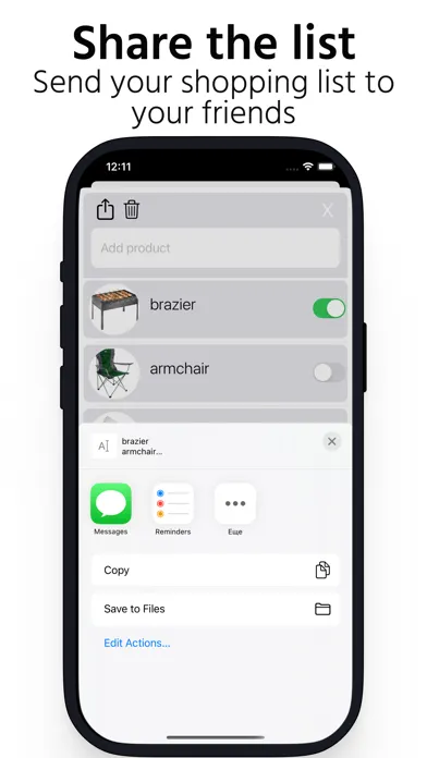 Screenshot di List Pro: Offline Shopping .