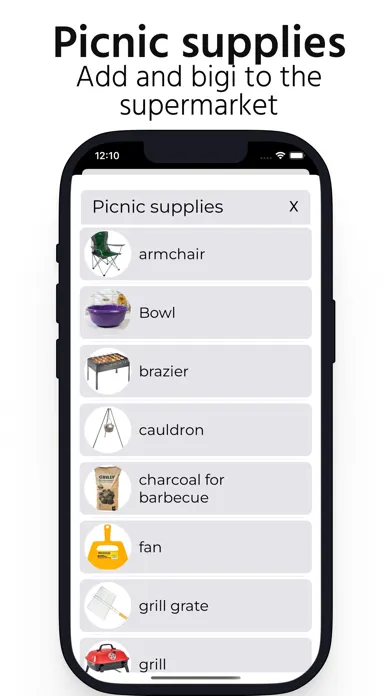 Screenshot di List Pro: Offline Shopping .