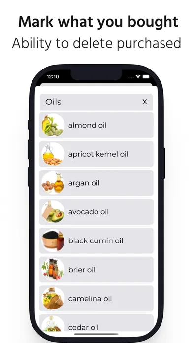 Screenshot di List Pro: Offline Shopping .