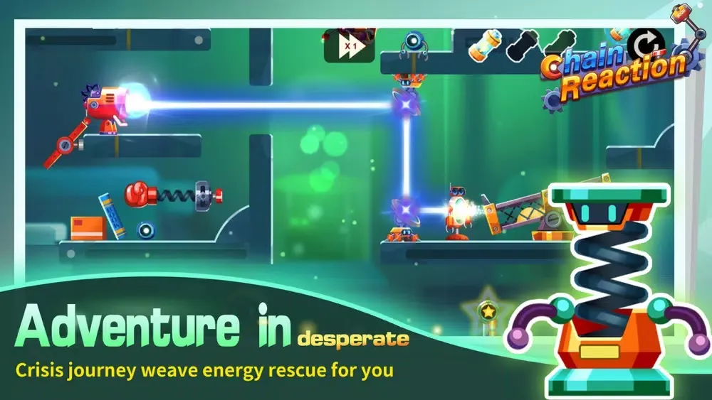 Captures d'écran de Physical Chain Reaction