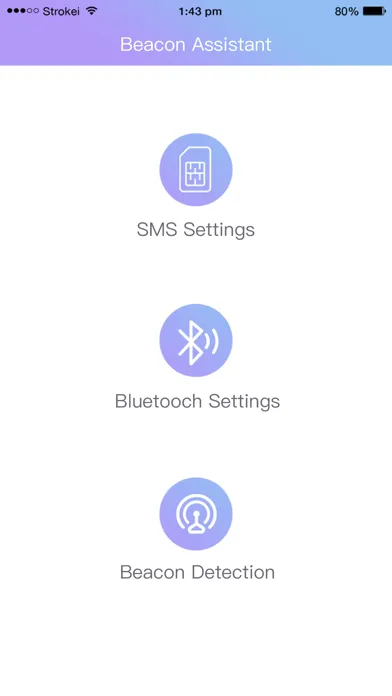 Ảnh chụp màn hình của BeaconAssistant
