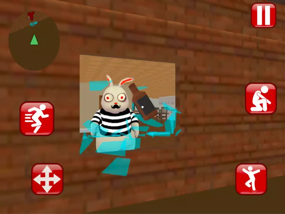 Evil Bunny Neighbor Escape iPad  Screenshots