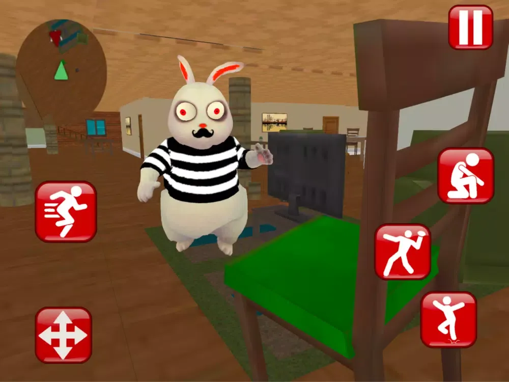 Evil Bunny Neighbor Escape iPad  Screenshots