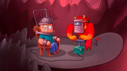 Tangkapan layar Idle Evil Clicker: Hell Tap