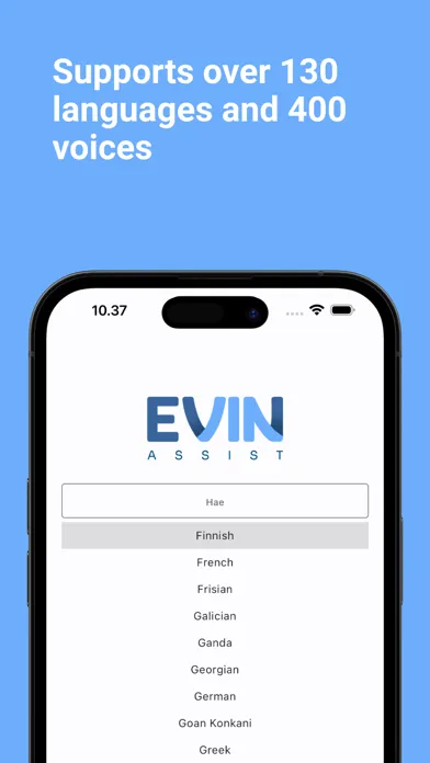 Evin Assist AAC Screenshots