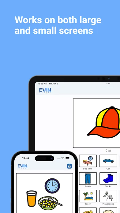 Evin Assist AAC Screenshots