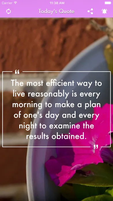 Capturas de pantalla de Morning Quote - Get inspired every morning