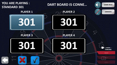 Capturas de tela do GoDart Bluetooth Dartboard