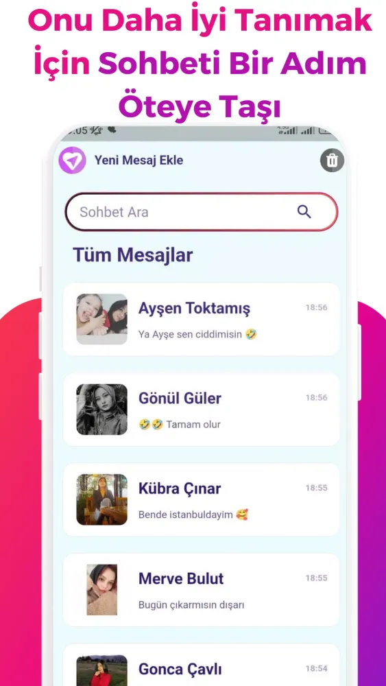 Tangkapan layar Tanışma ve Evlilik İlanları