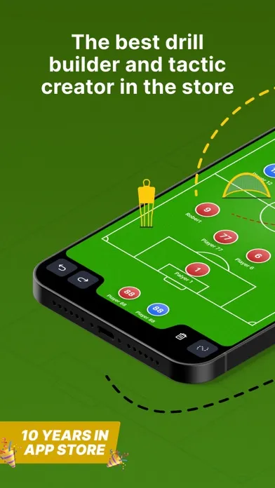 Coach Tactic Board: Soccer++ Ekran Görüntüleri