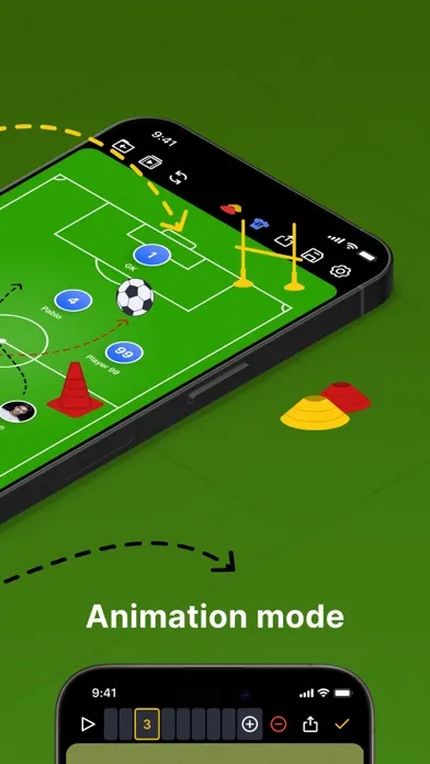 Coach Tactic Board: Soccer++ Ekran Görüntüleri