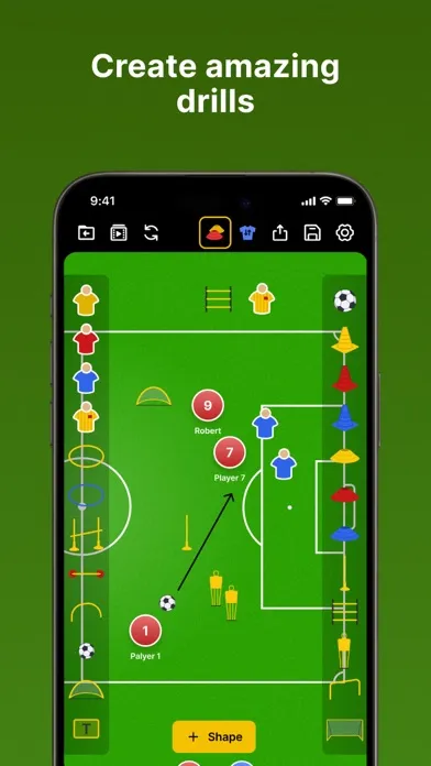 Coach Tactic Board: Soccer++ Ekran Görüntüleri