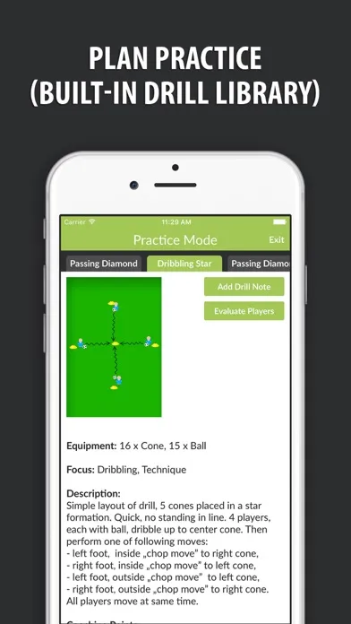 Ảnh chụp màn hình của Smart Soccer Coach++