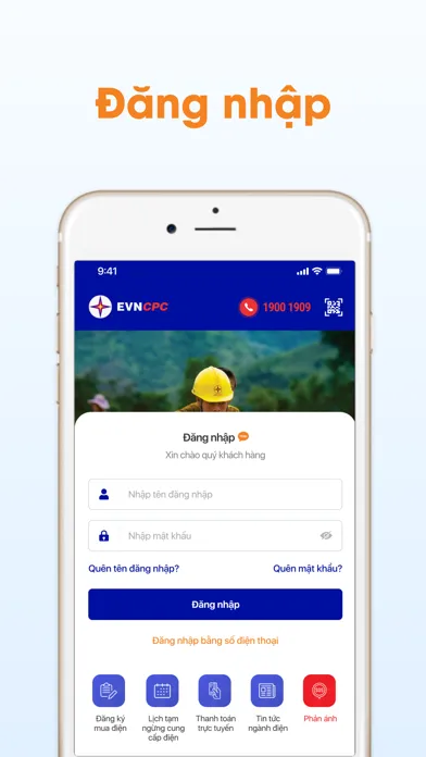 EVNCPC CSKH سکرین شاٹس