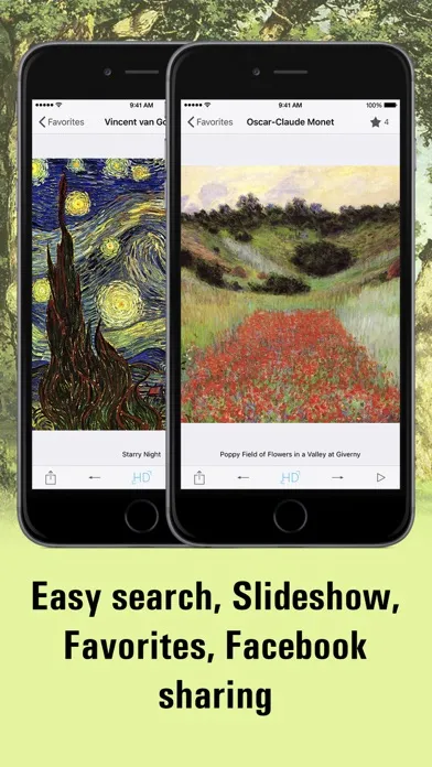Captures d'écran de Landscape Art HD.