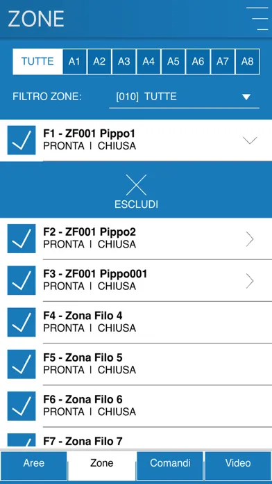 Capturas de tela do SecurLan