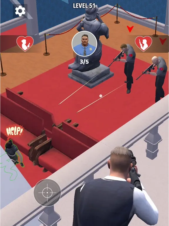 Capturas de tela do Mr and Mrs Shooter: City Hunt iPad 