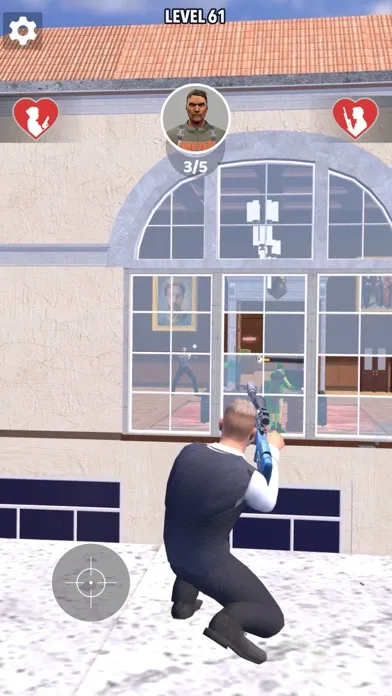 Capturas de tela do Mr and Mrs Shooter: City Hunt